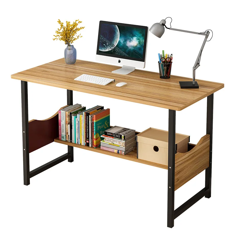 New hot-selling wood organizer white desk for home office table kids study  oak desk wooden computer desk  table office
