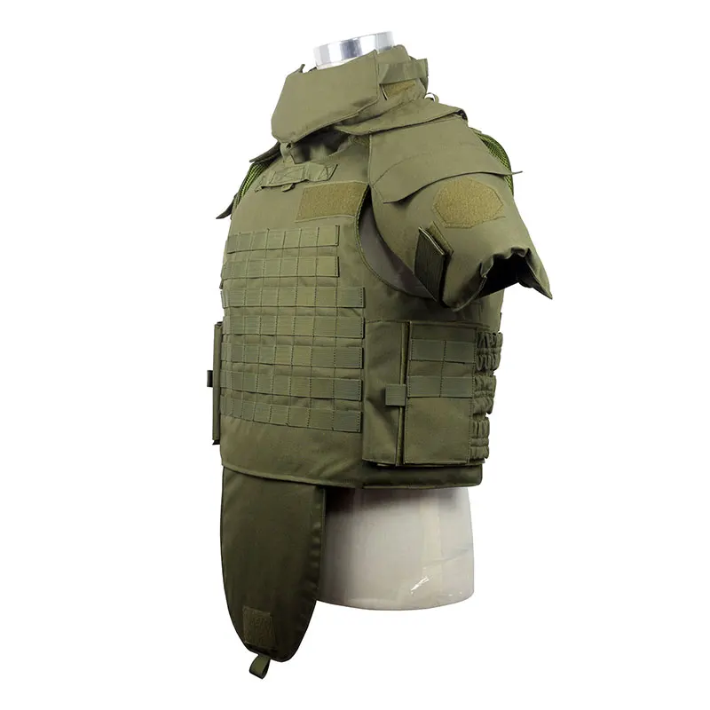 Protect U Armor Full Body Protective Tactical Vest Plate Carrier Gear Safety Vest Tactic Body PE Soft Panel For Field Combat