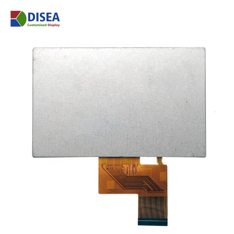 5.0 inch IPS tft lcd display panel 800x480 with resistive touch screen