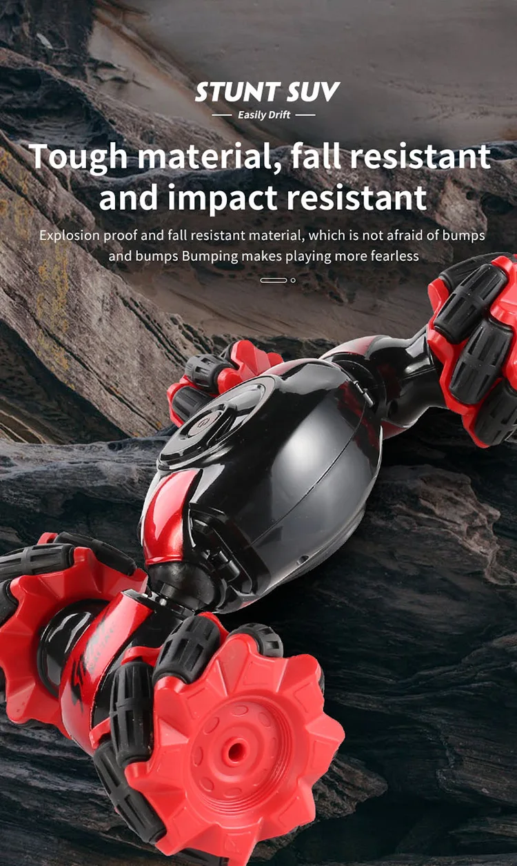 1:16 4WD RC Car Kid Toy Radio Gesture Induction Music Light Twist High Speed Stunt off Road Drift Vehicle Remote Control Car