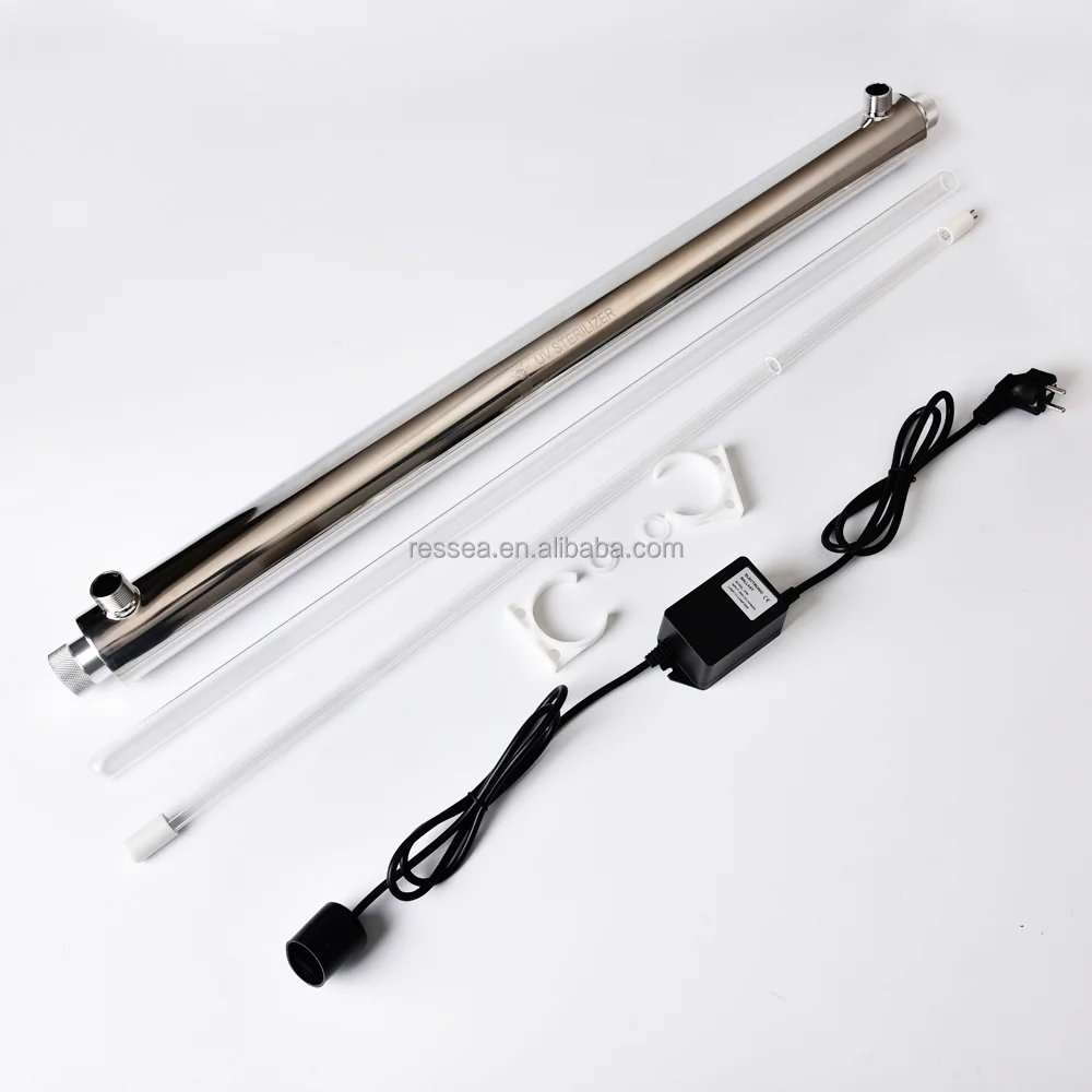Manufacture 12GPM 55W  UVC 304 stainless steel ozone sterilizers  for other uv sterilization appliances