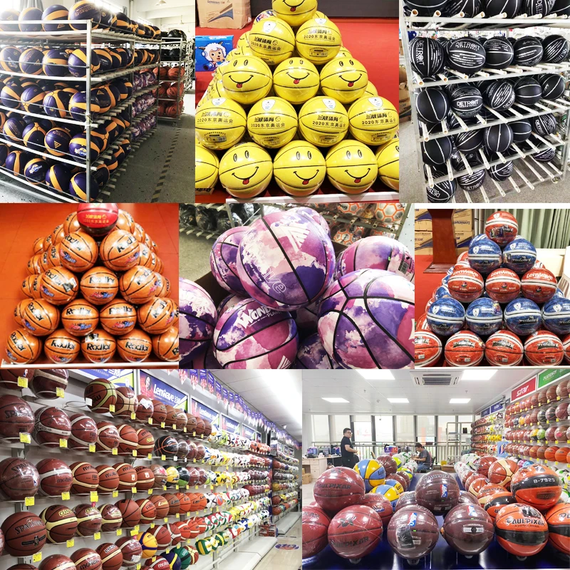 Lenwave official size 4/5/6/7/9 basketball training/game oem  pvc/pu/microfiber custom basketball ball with rubber bladder