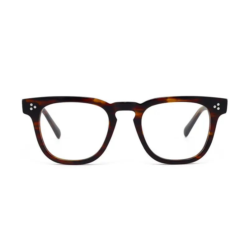 2024 New Arrival Acetate Optical Frames Eyeglasses Women Elegant Handmade Designer Thick Acetate Eyewear For Men