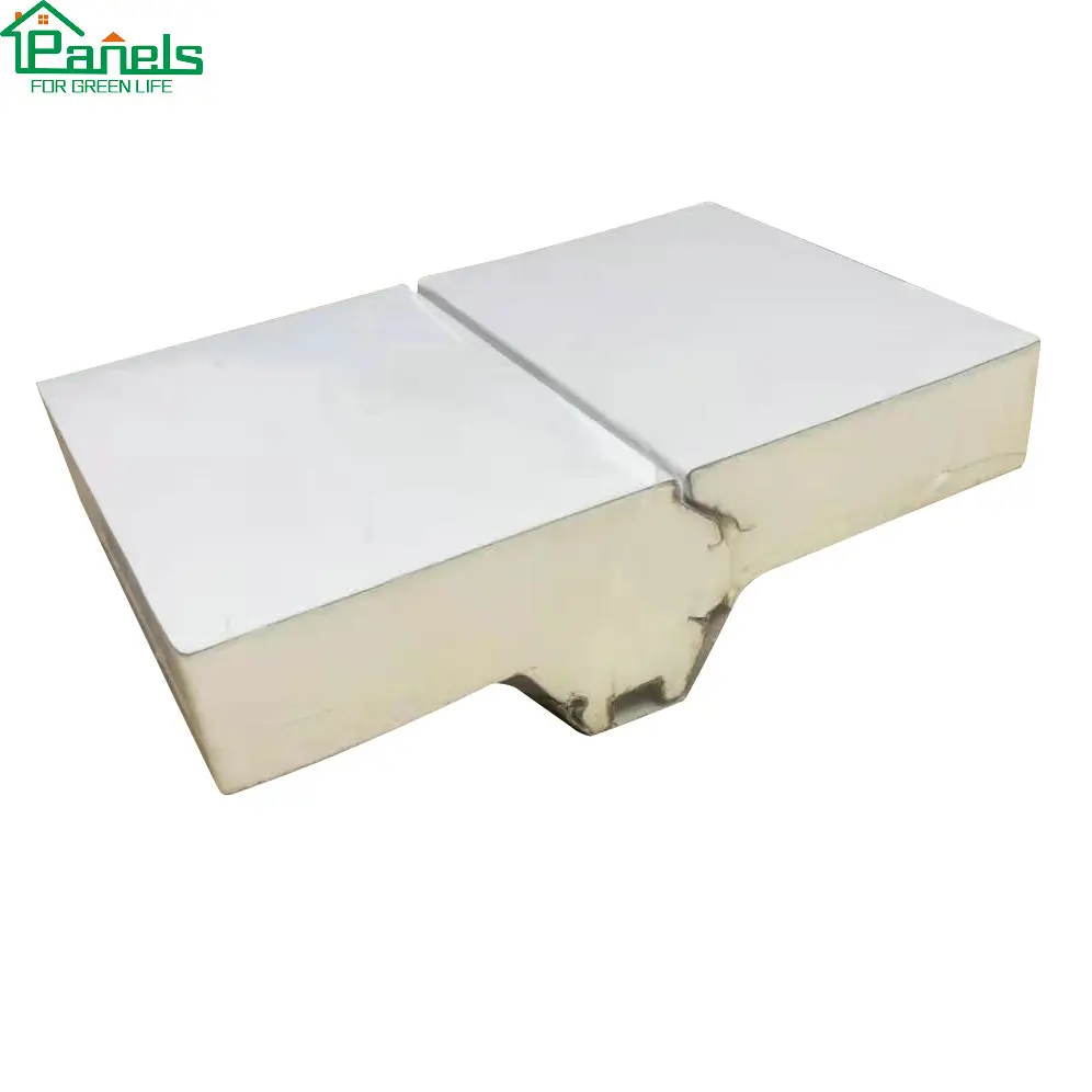 Wholesale Fireproof Aluminum Foam PU Sandwich panel Metal Siding for Houses