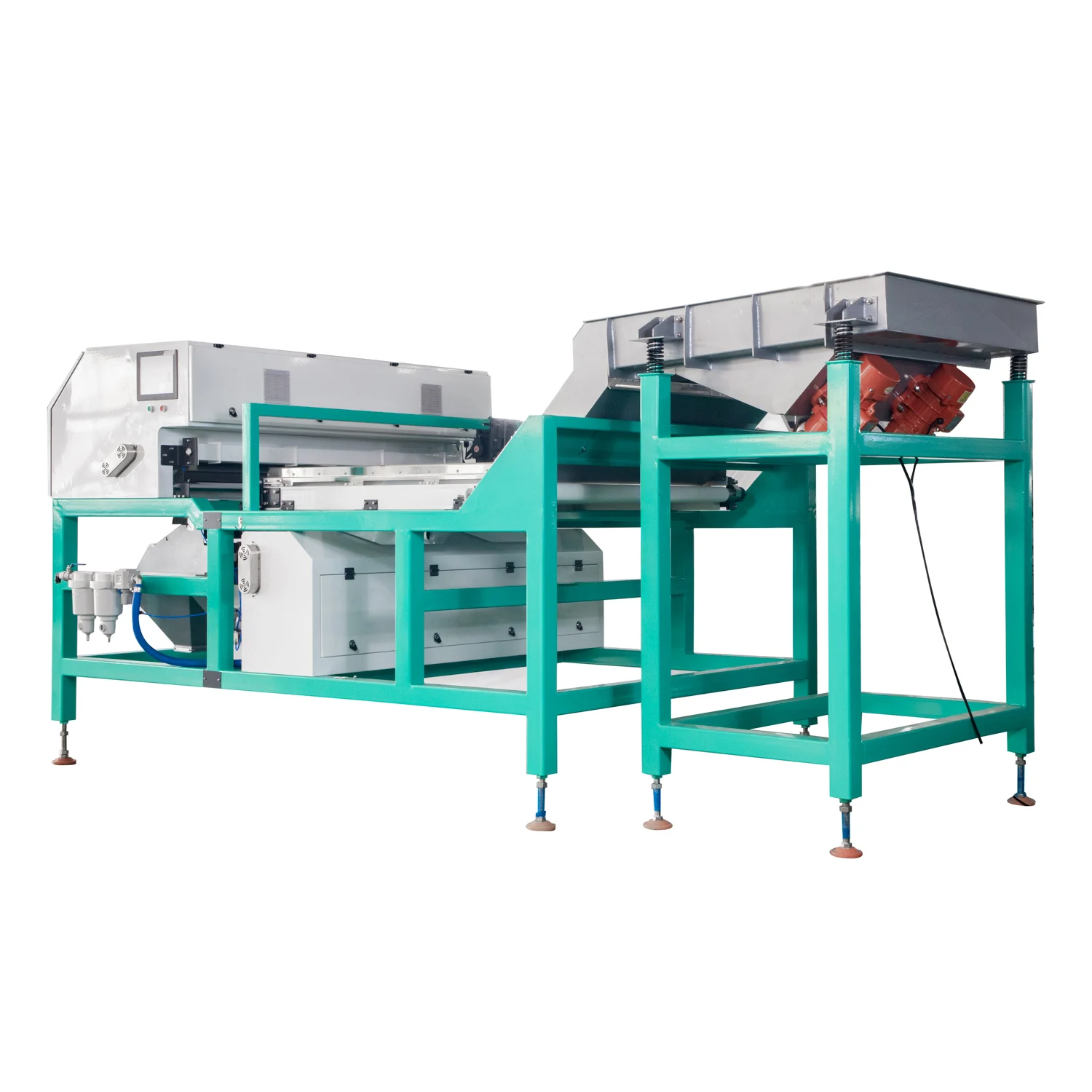 Intelligent fruit color sorter machine for berry/tomato/raisin color separate sorting
