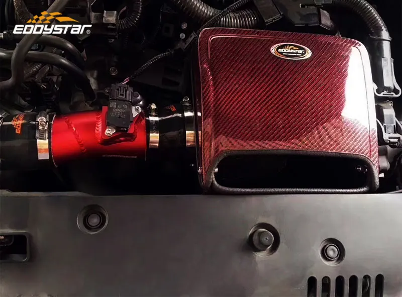 EDDYSTAR Auto Automobile Engine Car Air Filter High Flow Car Cold Air Intake Filter for Honda Civic