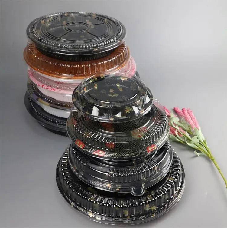 Hot Sale Plastic Disposable Food Trays With Lid