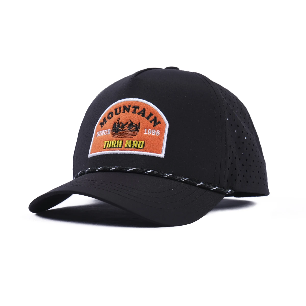 5 панельных пустых веревочных шляп кепка бейсбольная Кепка с вышивкой на заказ для гольфа Кепка-тракер