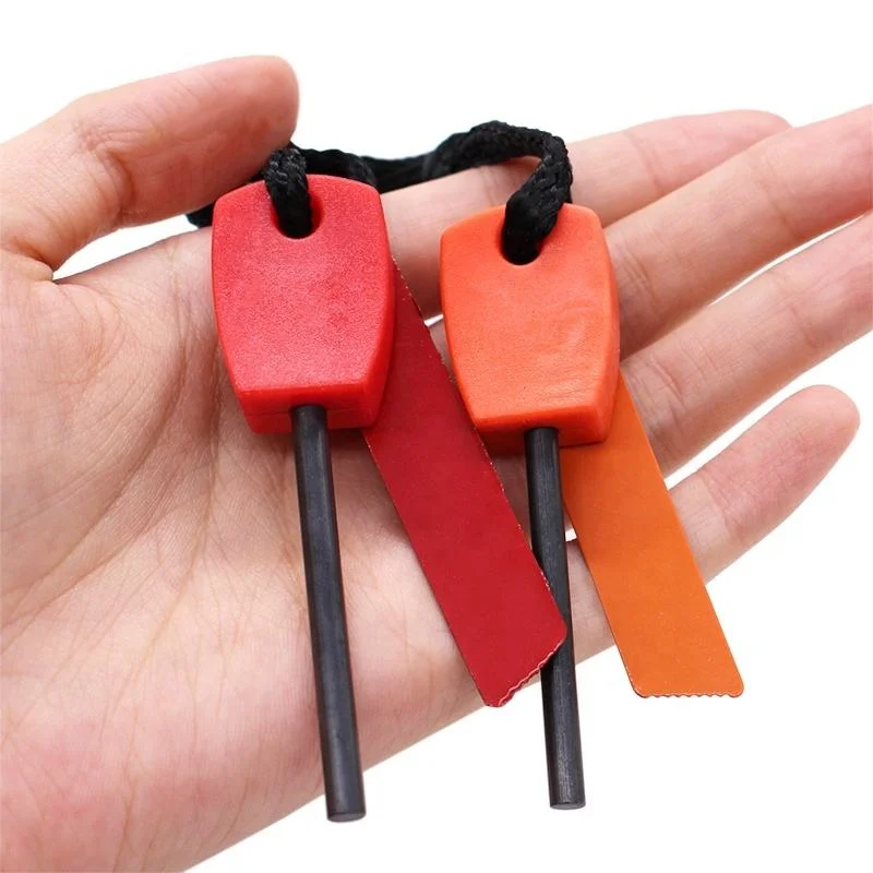 Mini Emergency Ferrocerium Flint Fire Starter Rod Lighter for Camping Tool Kits