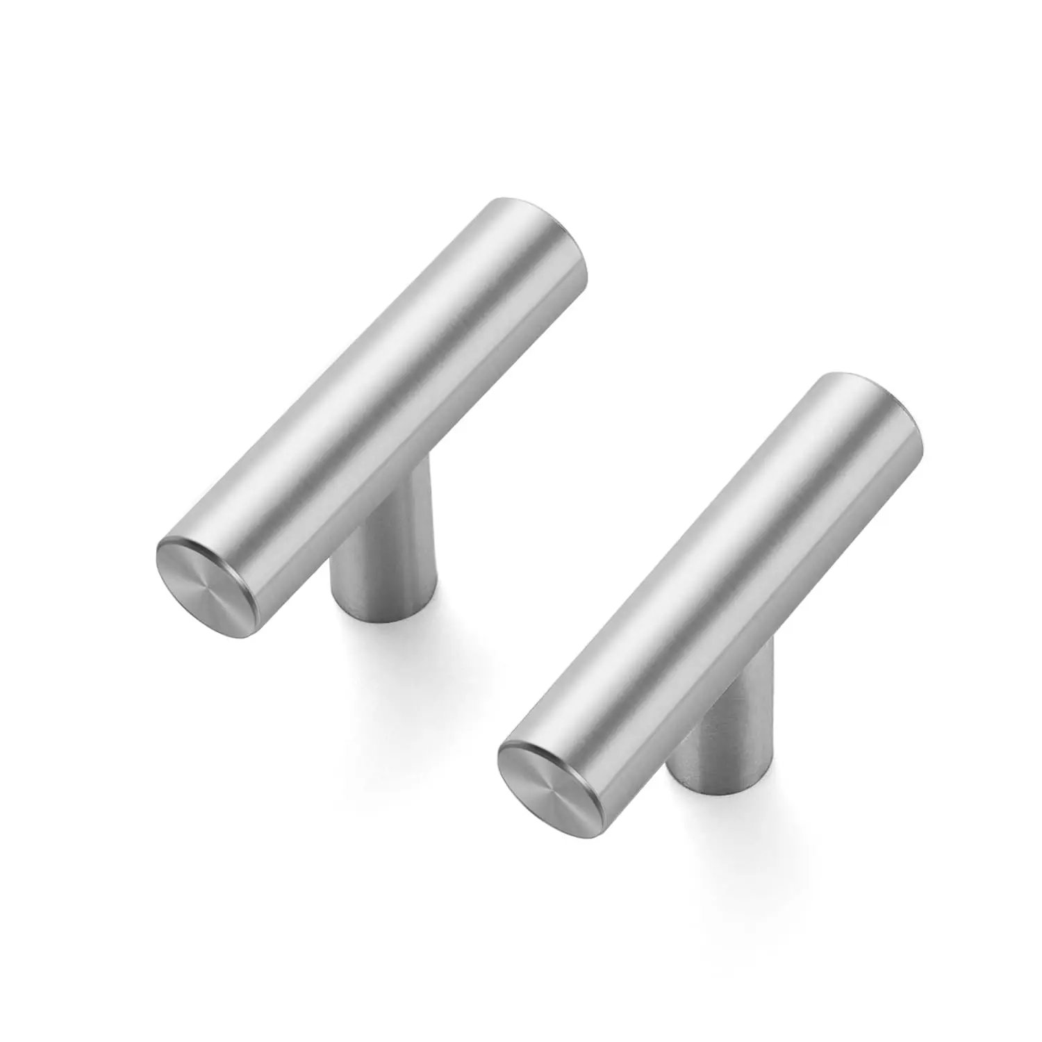 Stainless Steel T-bar Round Tube Classic Decorative Cupboard Bedroom Kitchen Hardware Furniture Drawer Cabinet Door Handle
