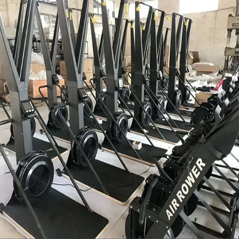 Gym fitness equipment vertical rowing ski machine indoor cardio training commercial row exercise air ski machine