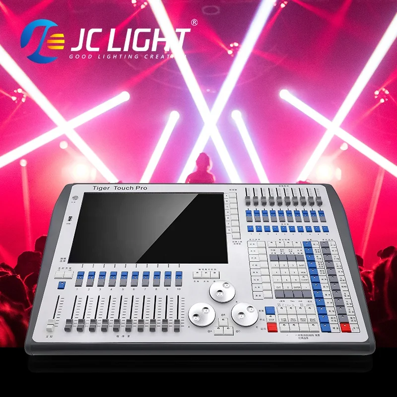 Tiger Touch Console-8 Dmx Output Light Controller Console Dmx 512 Controller