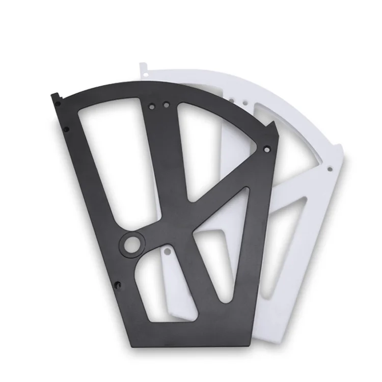 3-Layers Plastic Rack For Shoe Support, ABS Plastic Shoe Rack Bracket Folding Hinge