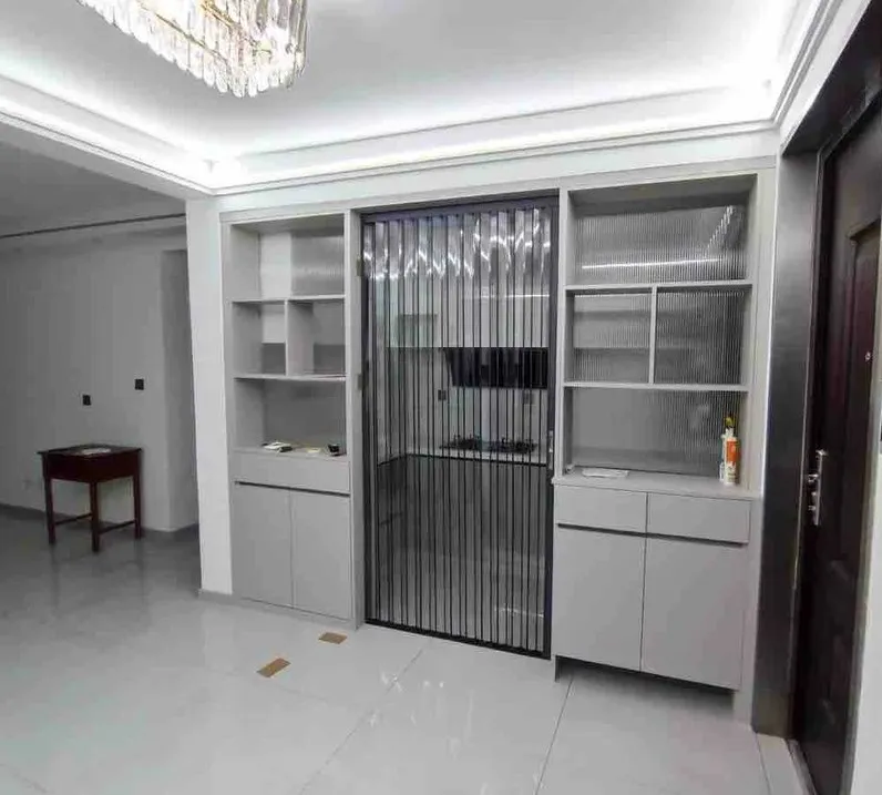 Space-Saving Seamless Folding Doors for Home and Commercial Use, High Durability, Odor-Proof, and Safe