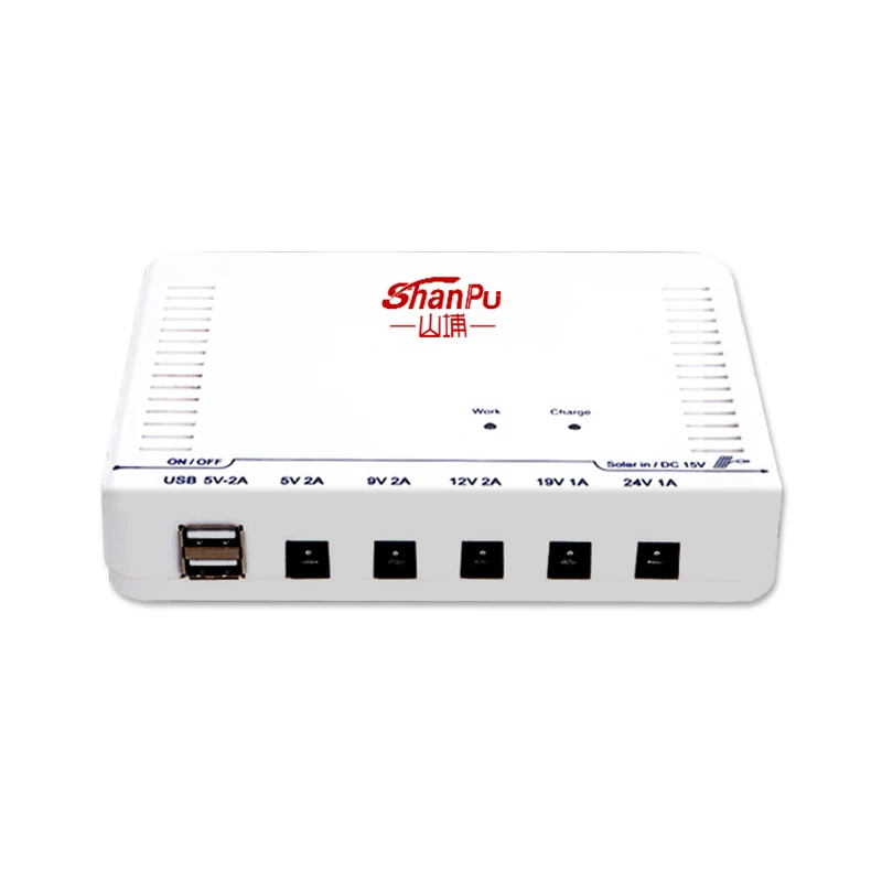 SHANPU DC UPS 24 Вт 21Wh источник бесперебойного питания Mini 12000mah резервная батарея 5V 9V 12V 3A для Wi-Fi маршрутизатора