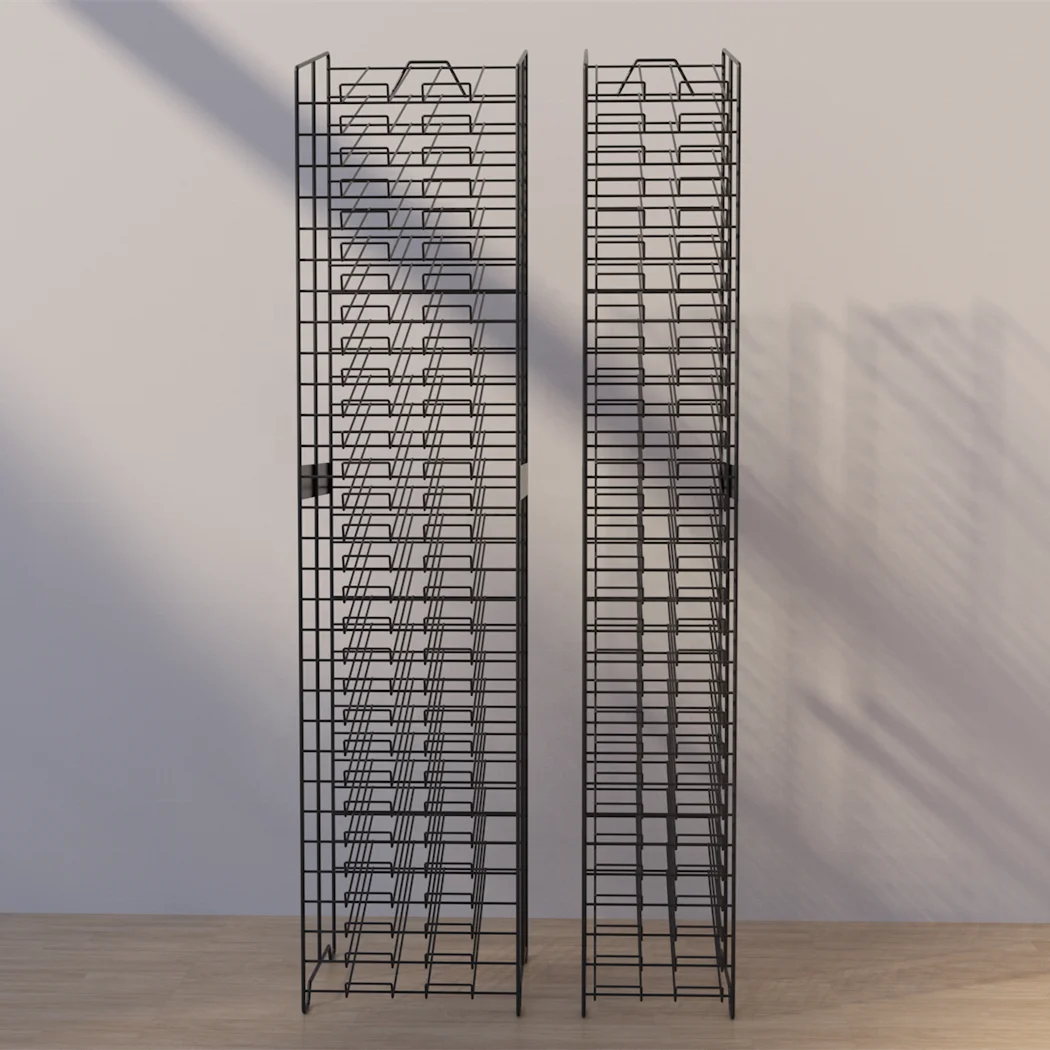 Custom Store Gift Floral Wrapping Paper Bag Stationery Sticker Scrapbook Album Paper Metal Wire Display Rack Stand Holder