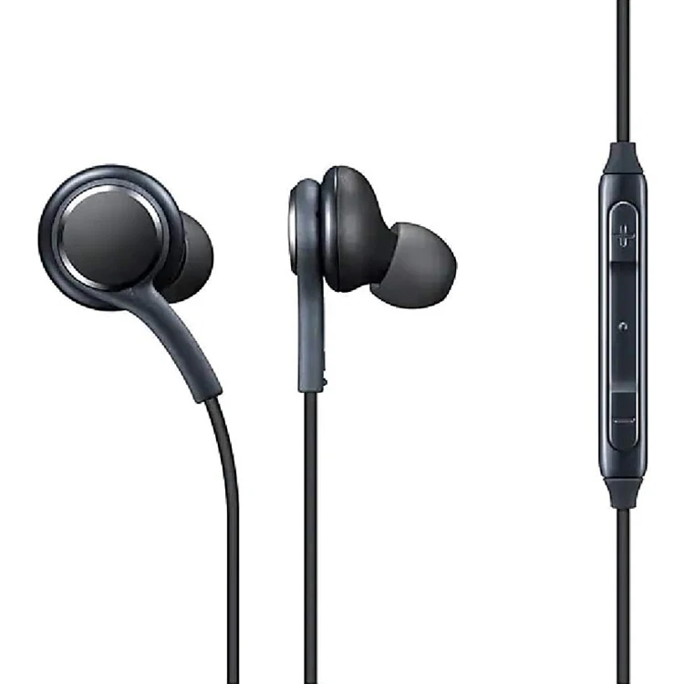3.5mm In-ear Hot Sales Earphone Black Microphone Wire Headset headphone wired earphones