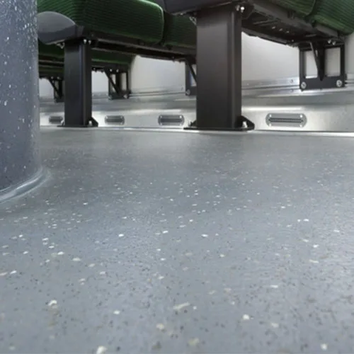 Anti-slip PVC flooring in rolls for subway train bathroom plastic carpet mat bus floor