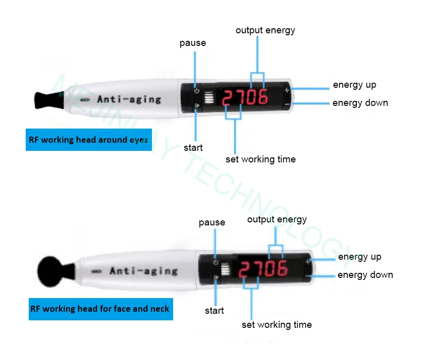 Mejinlay best selling product monopolar rf fat loss skin tightening  machine for face