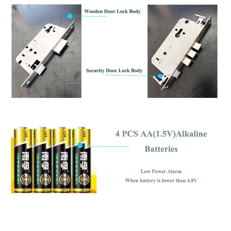 WATCHING Cheap Price RFID Card Smart Hotel Lock System