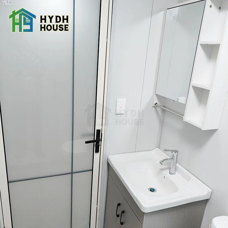 new design prefabricated aluminium structure house	prefabricated houses	for sale