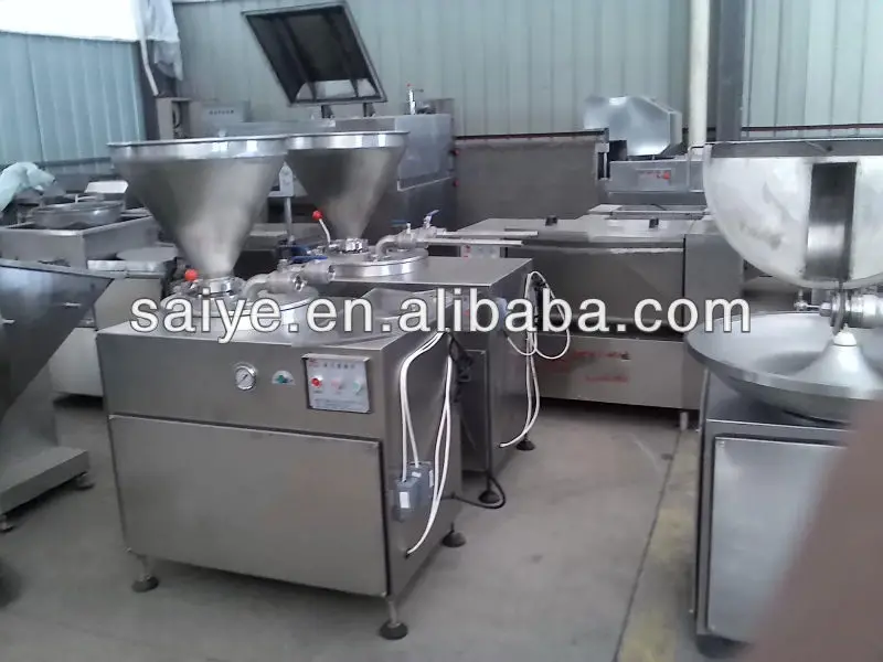 57L pneumatic salchicha stuffing machine
