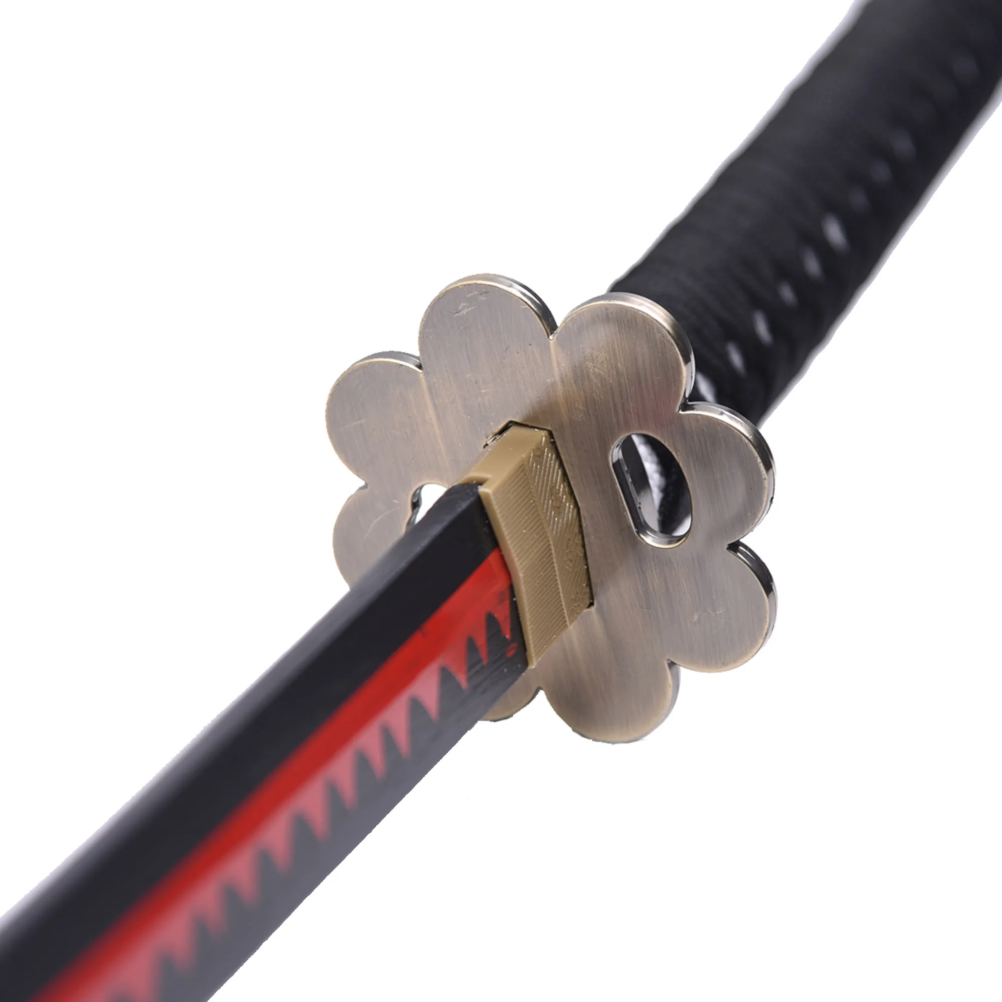 One of the Japanese anime  Black knife autumn water  Sauron  wooden toy sword