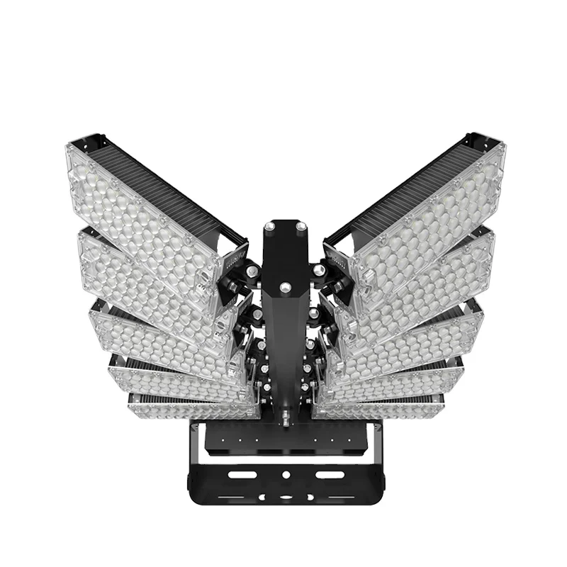 Hot sale NEW design  ip65 1000W 1200W dali zigbee wireless 2.4G control optional  led flood light for outdoor lighting