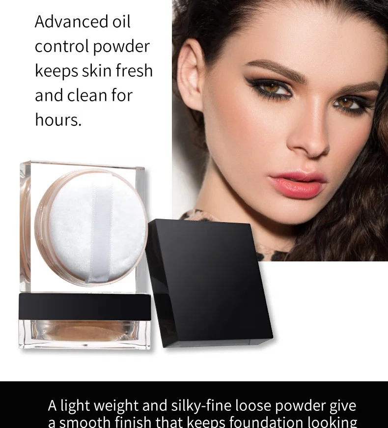 Waterproof oil control matte face powder high quality 11 colors face powder for women