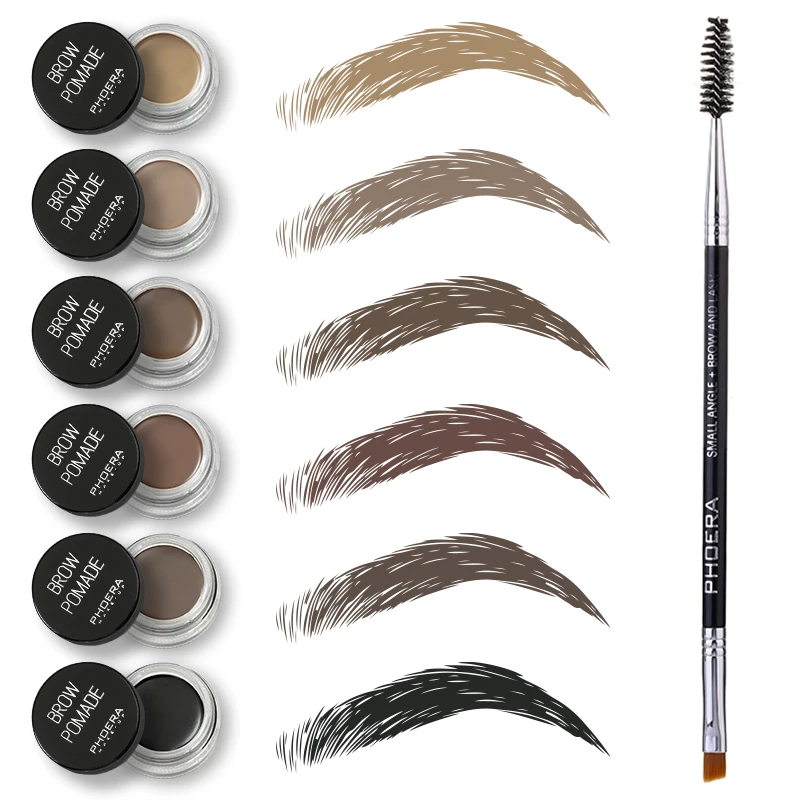 PHOERA Official Eyebrow Pomade Waterproof Brow Gel