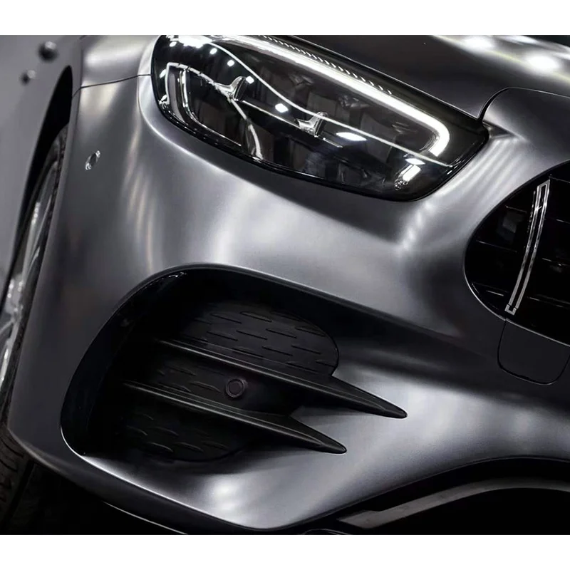 Electro-optics color changing vinyl roll satin metal deep gray car wrap