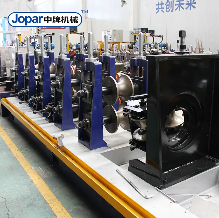 Jopar machine professional  large diameter  steel pipe manufacturing process pipe making machine
