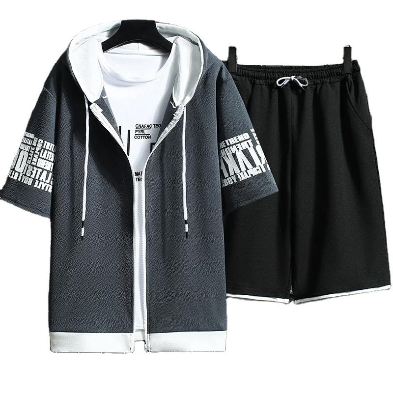 Wholesale China Factory Cheapest Prices Men Joker Hoodies Stacked Sweatpants And Hoodie Set