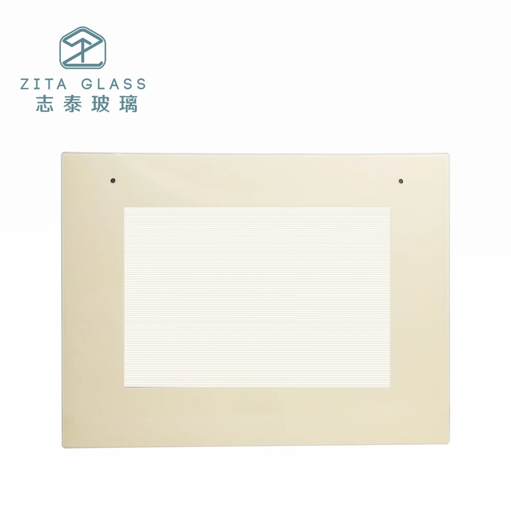 Hot-selling top quality 4mm 5mm low-e tempered glass for gas stove oven glass panel oven door