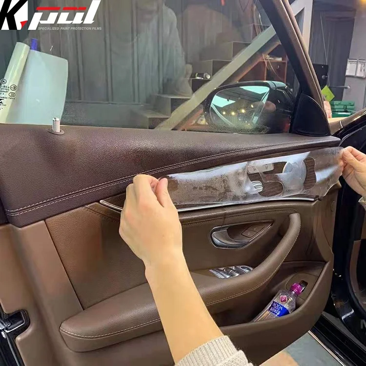 Высококачественная Глянцевая Прозрачная Автомобильная самовосстанавливающаяся наклейка KPAL ppf для
