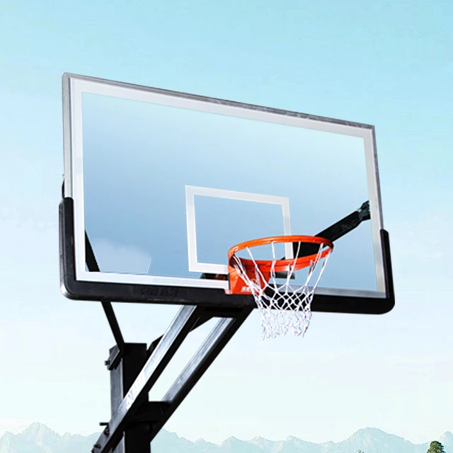 Wholesale Outdoor Inground Basketball Hoop In Ground Height Adjustable Basketball Hoops for School