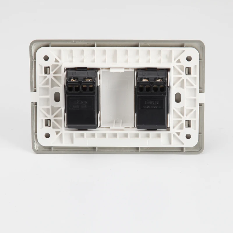 High quality house electrical wall sockets and switches door bell switch socket