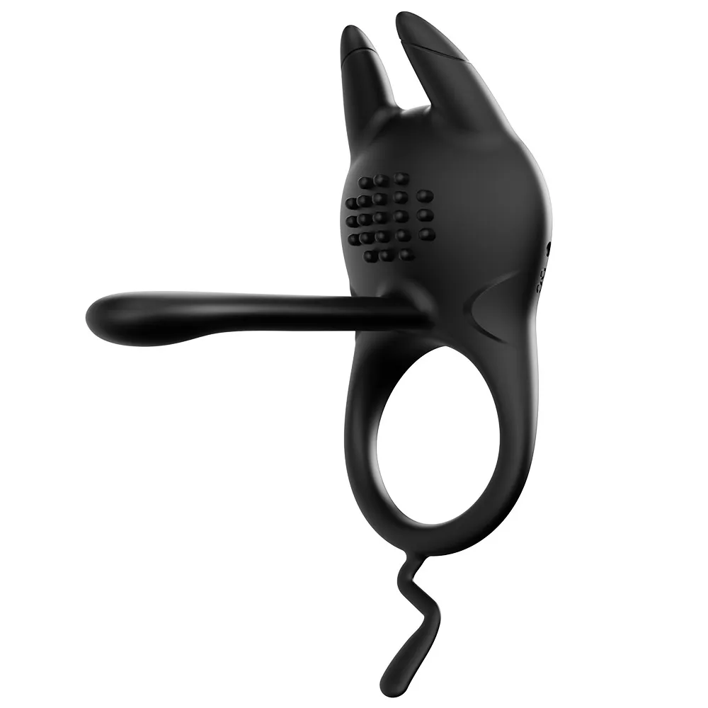 High Quality 10 Frequency Delayed Ejaculation Locked Sperm Male Stimulated Sex Toy Vibration Rings Cock Ring Penis Vibrator