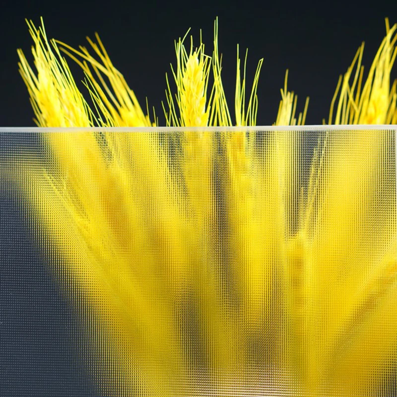 Top quality 98% High Light Transmittance Ultra Clear Pyramid Patterned Double-sided AR Coating Anti-reflective Glass