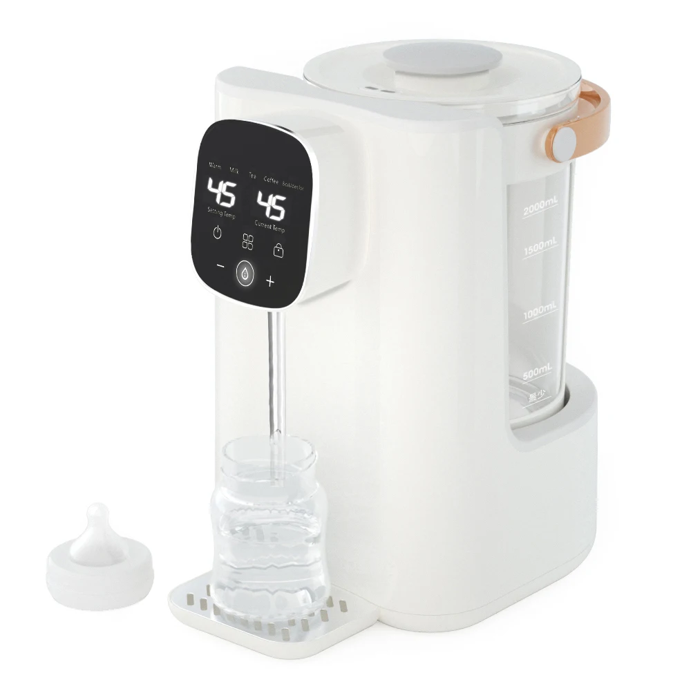 Custom quickly boil BPA-free Instant automatic water warmer baby formula maker machine water thermometer for babies