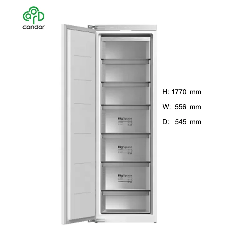 Морозильная камера Candor 276L/308L холодильник 1770(H) * 556(W)* 545(D) мм встроенные холодильники домашний кухонный