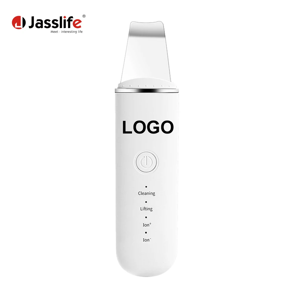 Черный Отшелушивающий скребок, профессиональный Ультразвуковой Электрический Ионный скребок для кожи Labelle, микроток