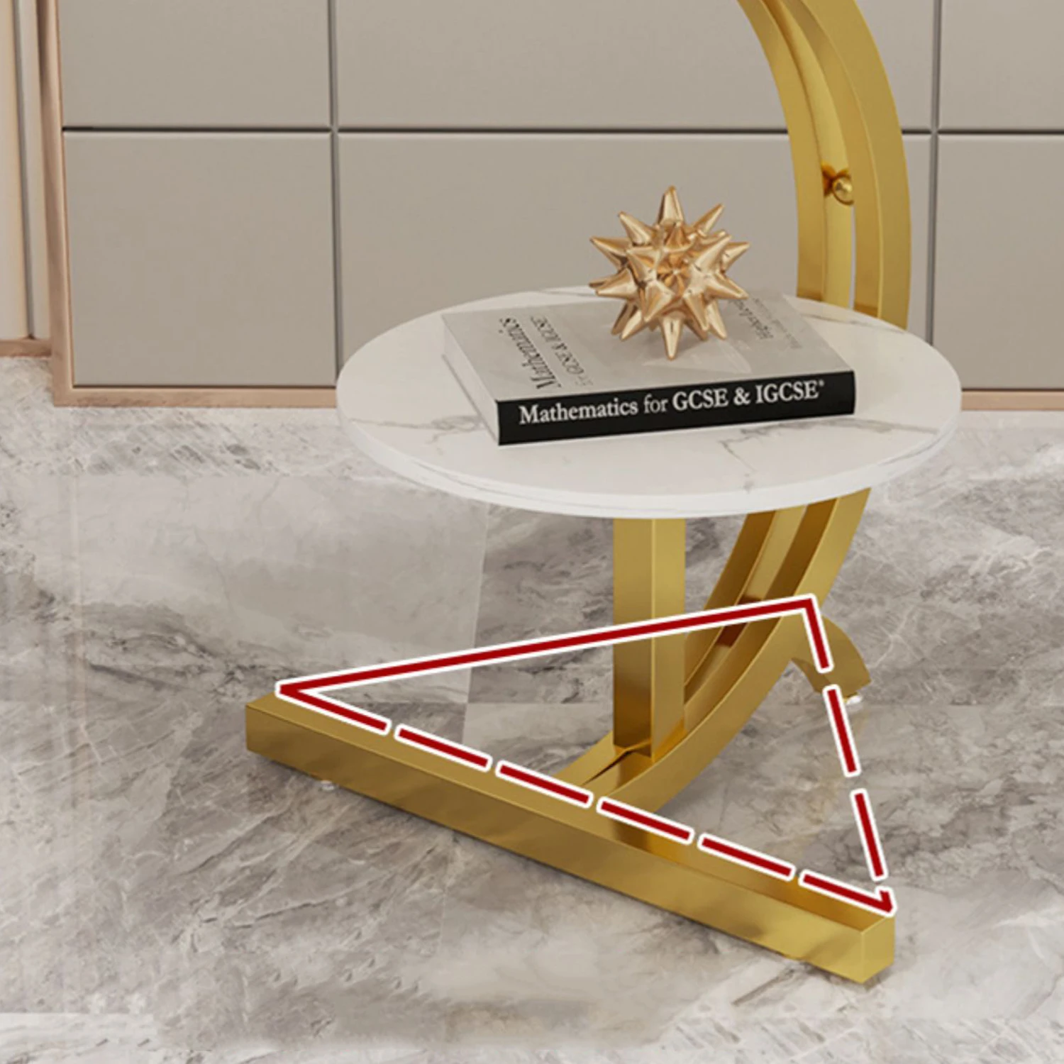 Coffee Table White Book Bed Bedside Small End Sofa Accent Side Set Gold Living Room Furniture Modern Luxury Marble Coffee Table