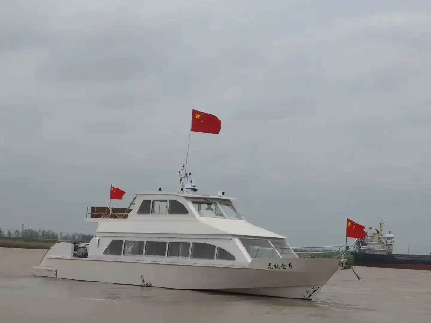 Poseidon 40ft 12m High speed passenger ship work ferry Aluminum boat water taxi with 30 seats for sale
