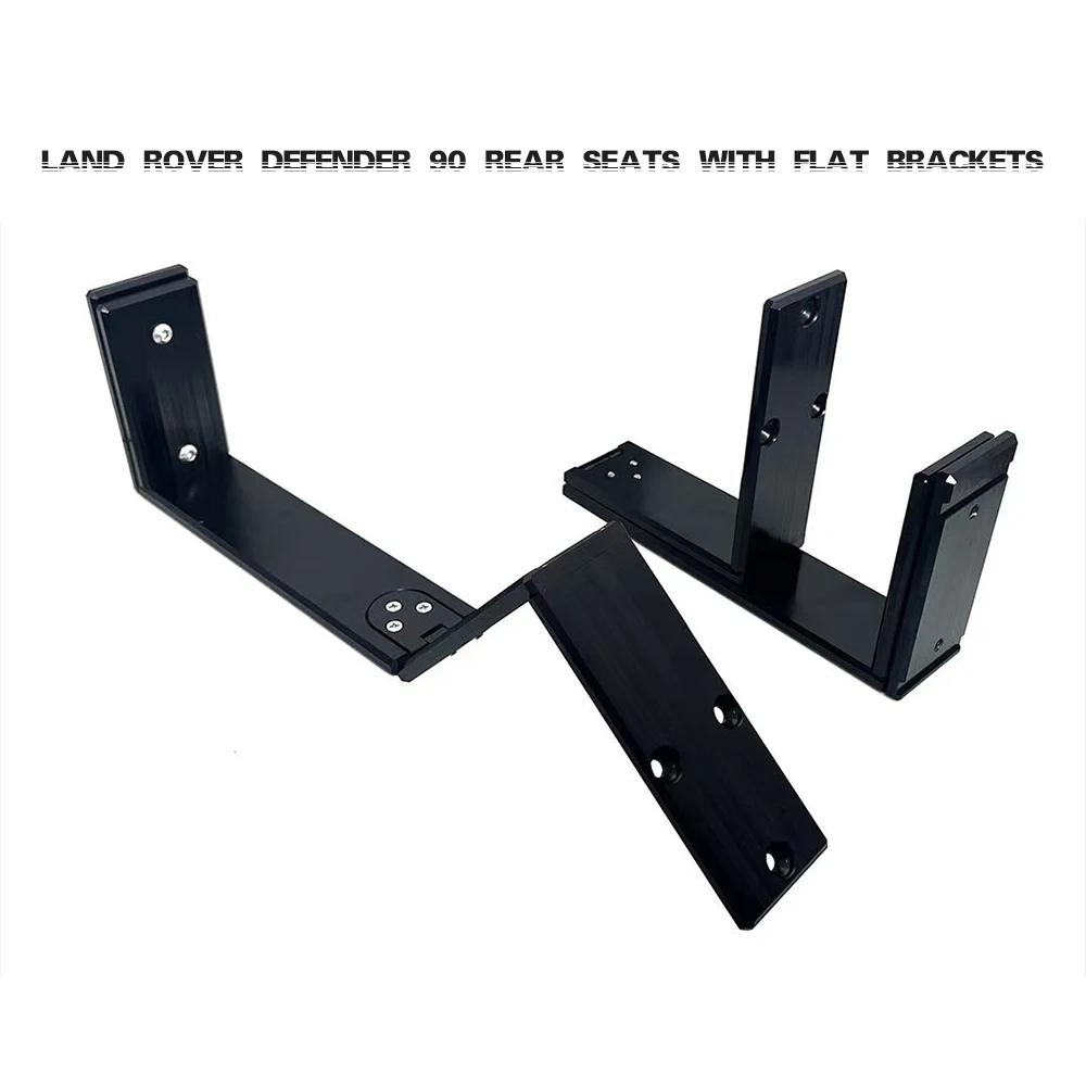 Car Rear Seat Folding Bracket Aluminum Alloy Lay flat Regulator Expands Trunk Capacity For Land Rover Defender 90 L663