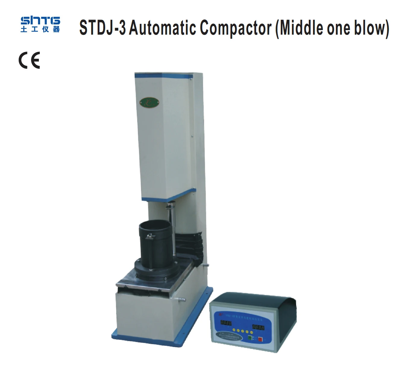 STDJ-5 Large Soil Specimen Electric Compactor Portable Automatic  programmable  Proctor and CBR soil compactor and Proctor