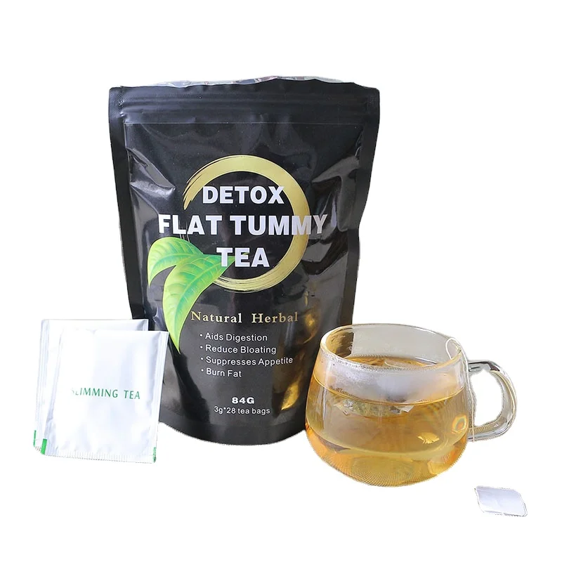 New Arrival Detox Tea Custom Logo Weight Loss Tea Best Private Label 28 Day Detox Flat Tummy Keep Fit Cleanse Slim Green Tea