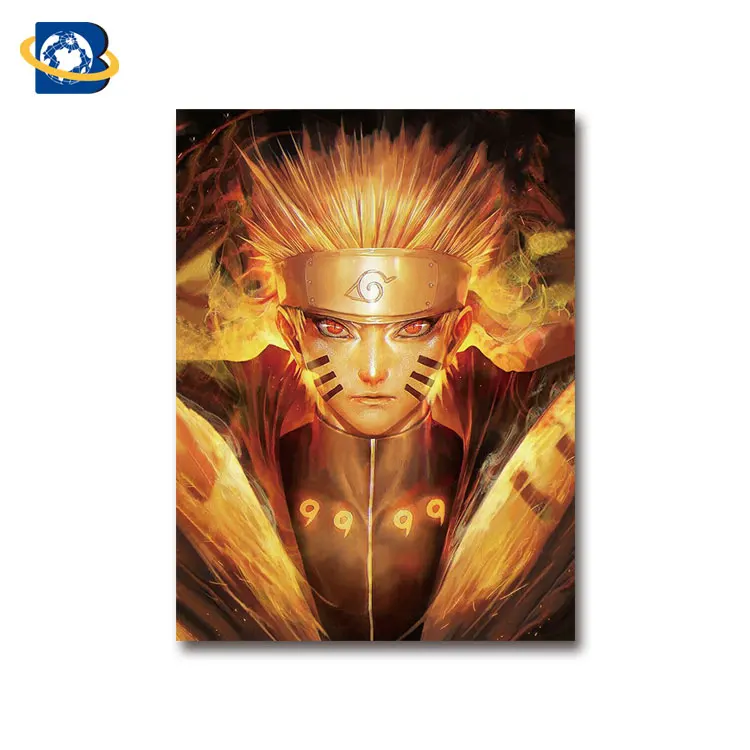 
Wholesale 3d Flip Lenticular Anime Poster printing anime poster japanese 