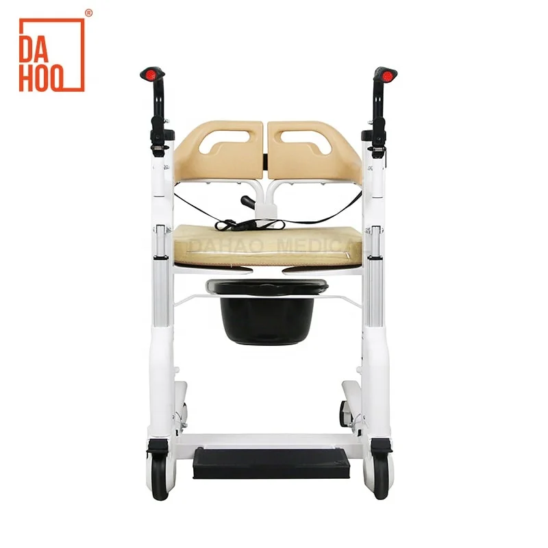 Home Use Health Care Product Medical Supplies Electric Commode Patient Lift Transfer Wheelchair from Bed to Chair