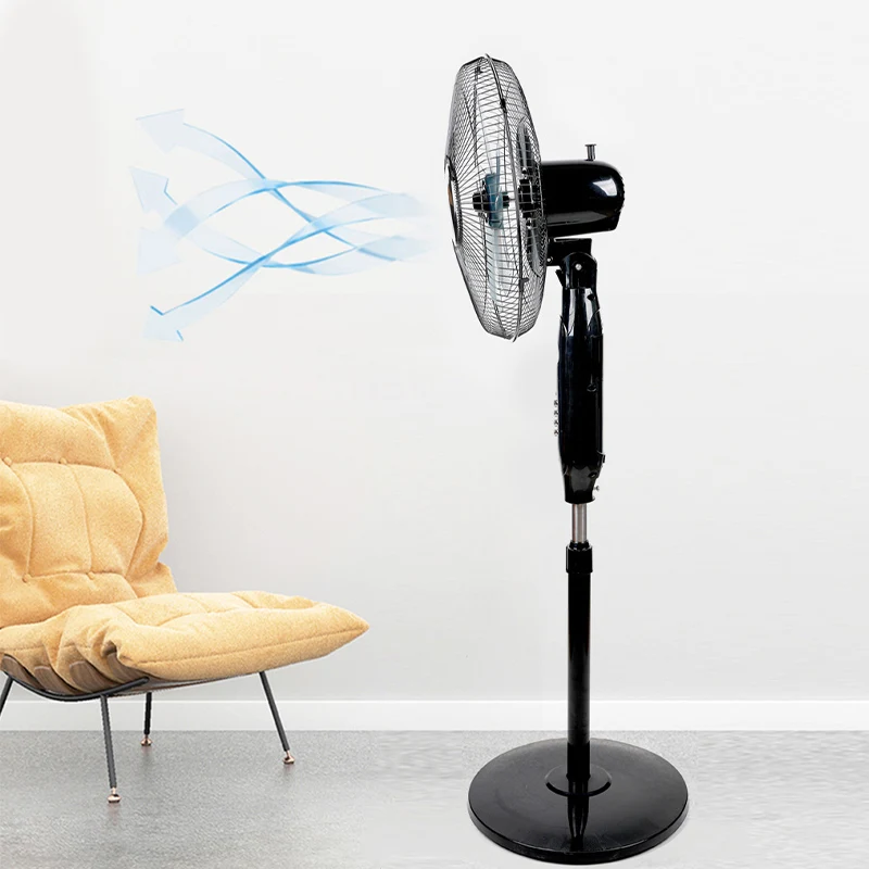 Good Quality Cheap Household Solar Powered Stand Fan 25W Portable Air Cooler Fan Fast Charging